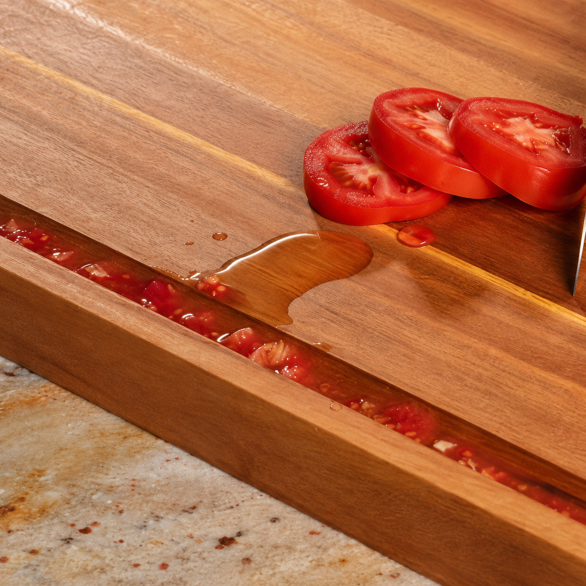 Acacia Solid Wood Cutting Board