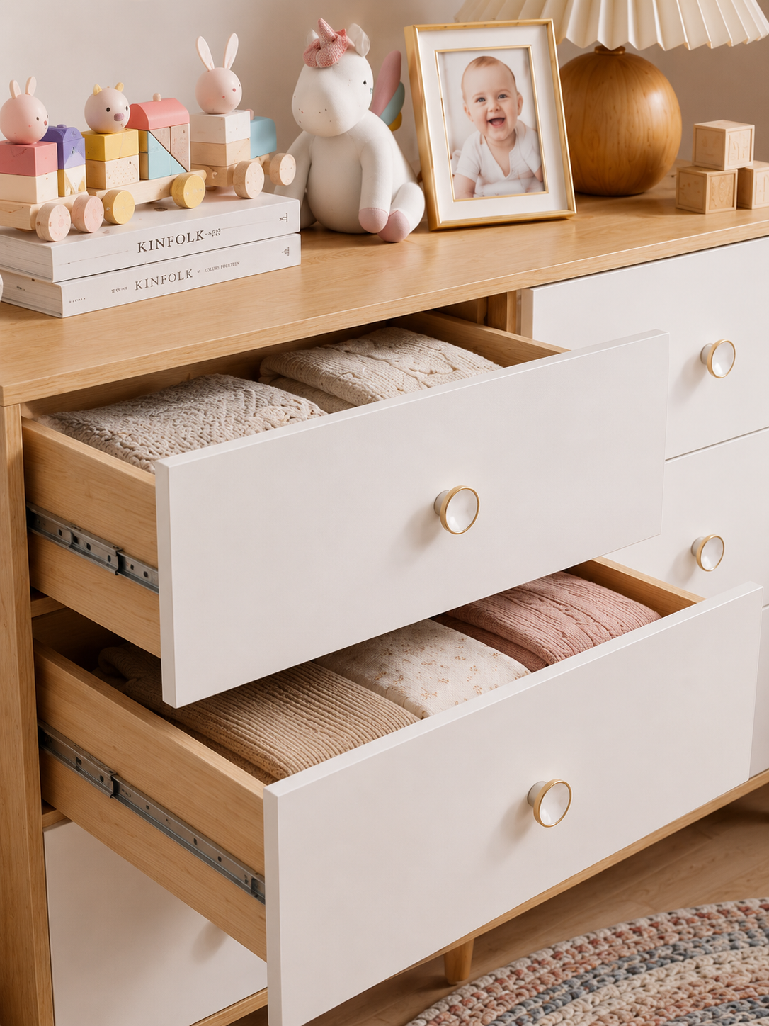 6-Drawer Dresser & Console