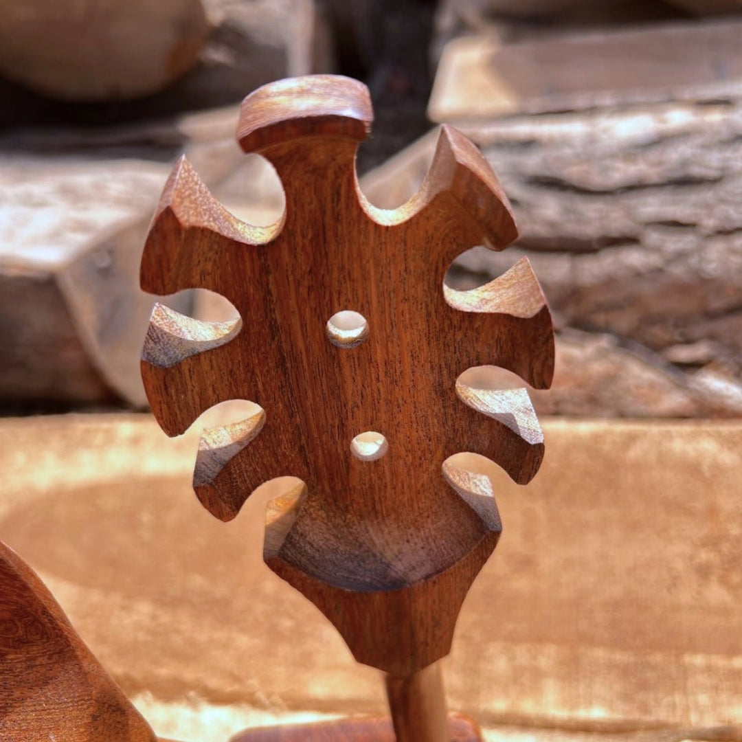 Export Quality Wooden Spoon Set with Holder